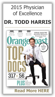 Dr. Harris 2014 Physician of 
                  Excellence Award, Orange Coast Magazine